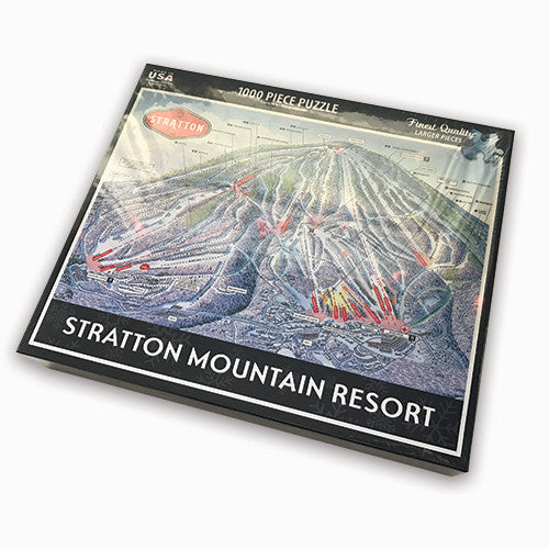 Stratton Trail Map 1000 Piece Puzzle