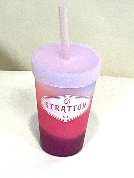 Stratton Silipint   Cup with lid and Straw