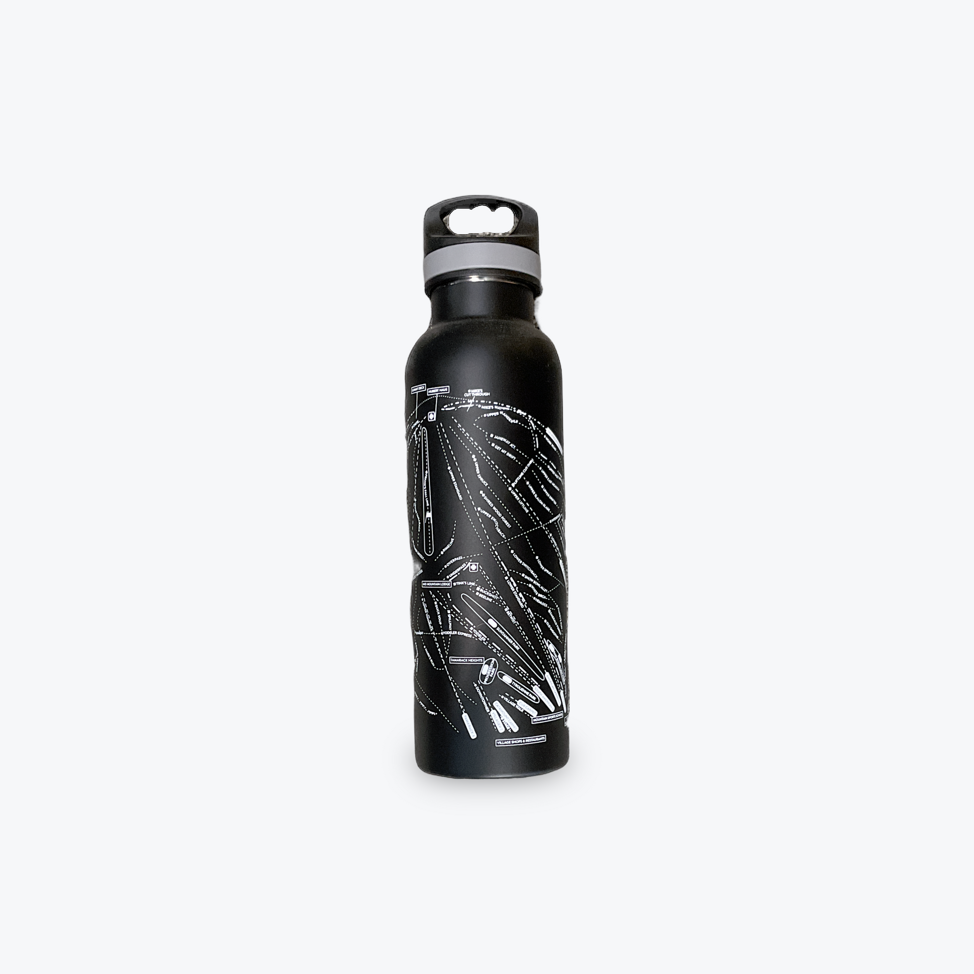 Stratton Trail Map Water Bottle