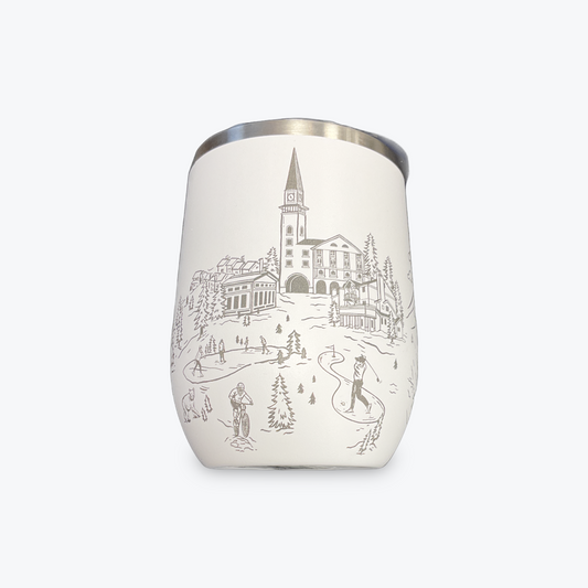 Stratton Illustrated Map Wine Cup