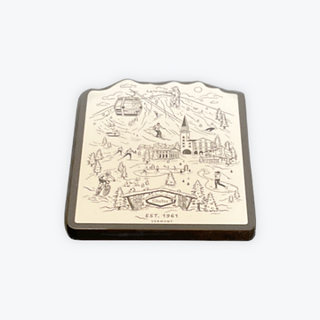 Stratton Village Magnet and Sticker