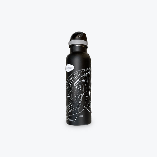 Stratton Trail Map Water Bottle