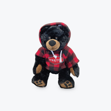 Stratton Stuffed Bear with Hoodie
