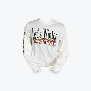 Stratton Dancing Ski Bears Adult Long Sleeve Shirt