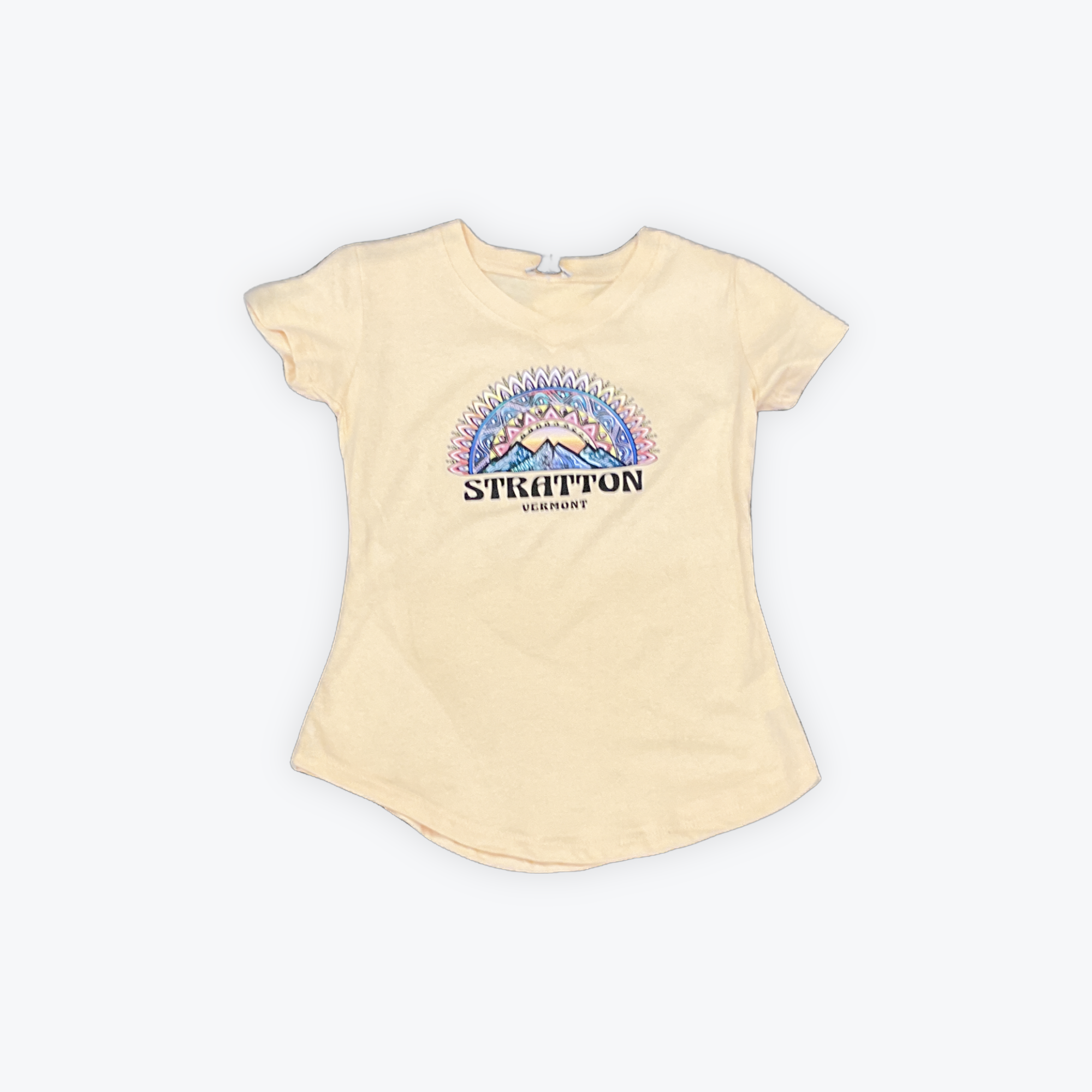 Stratton Youth Short Sleeve V neck  T-shirt