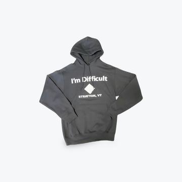Stratton I'm Difficult Adult Hoodie