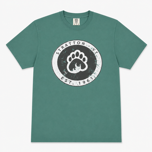 Stratton Adult Circle Paw Short Sleeve Tee
