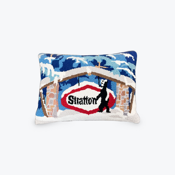 Stratton Standing Bear Sign Pillow
