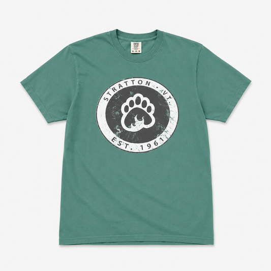 Stratton Adult Circle Paw Short Sleeve Tee