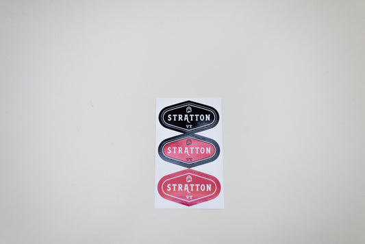Trio of Stratton Stickers